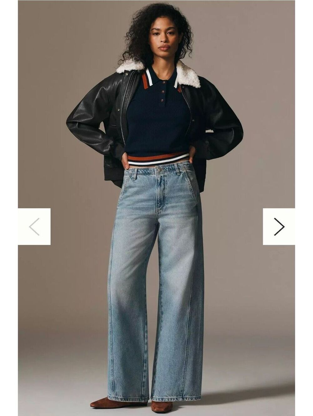 NWOT|Sz.27 |Anthropologie Pilcro Relaxed High-Rise Tapered Jeans